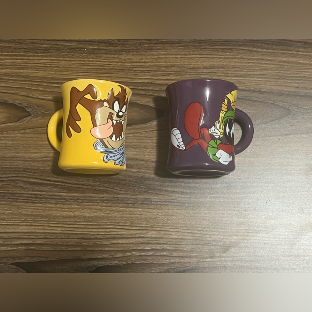 Looney Tunes Taz & Marvin 3D Mugs! 🔥